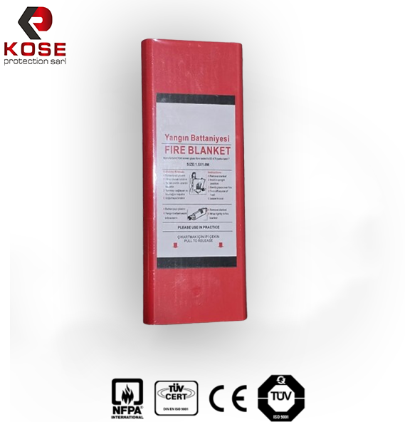 Couverture anti feu 1.5 x 1.8m